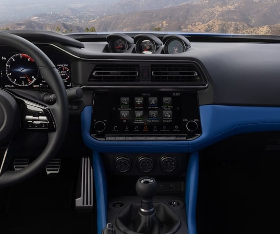 Controls in the 2024 Nissan Z
