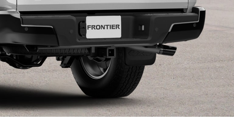 2024 Nissan Frontier Hardbody Edition Gloss Black Exhaust Finisher