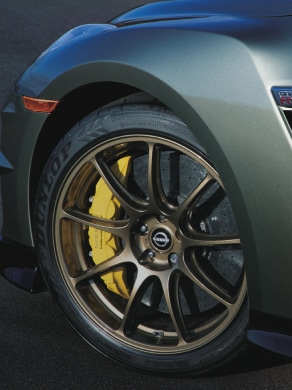 2024 Nissan GT-R detail of NISMO® wheel.