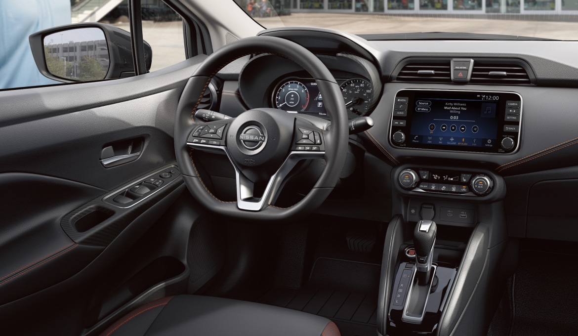 2024 Nissan Versa Front seats and premium details